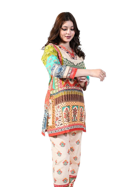 Crepe Printed Coord Set