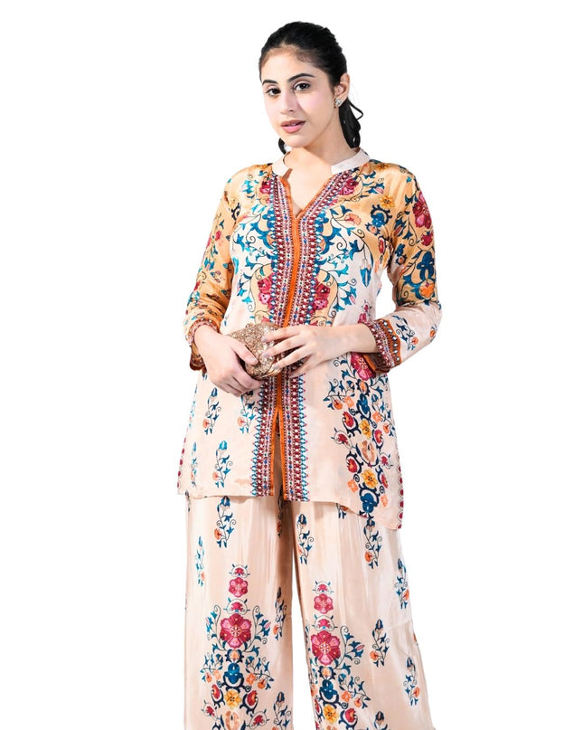 Crepe Printed Coordset