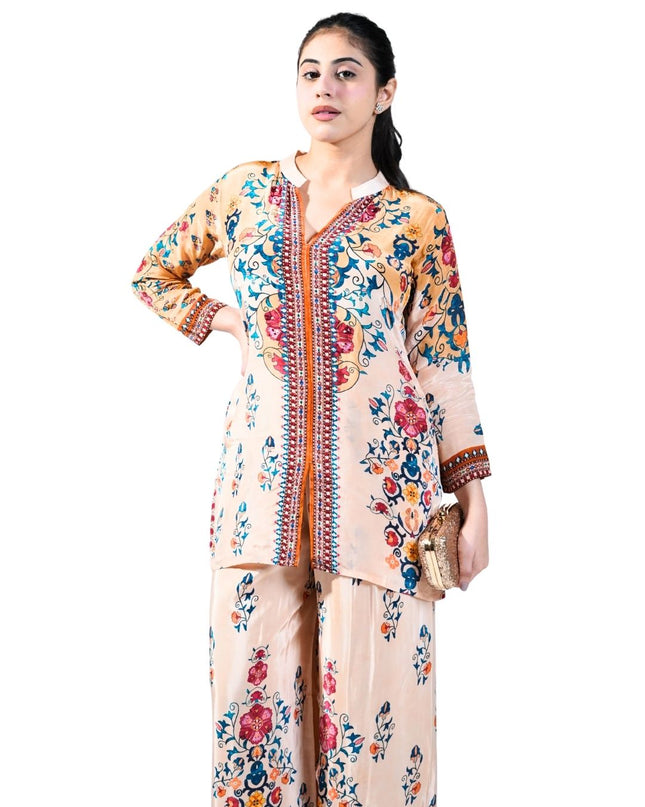 Crepe Printed Coordset