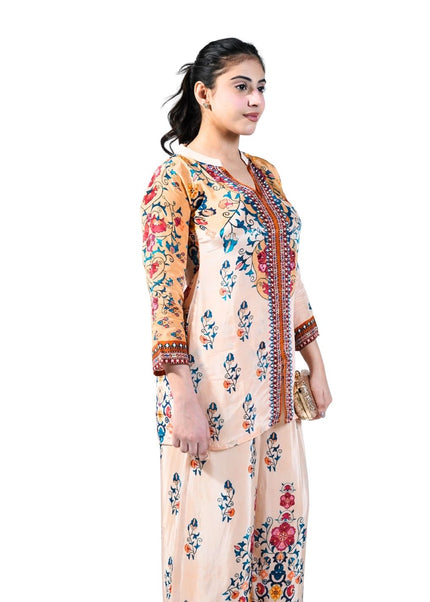 Crepe Printed Coordset