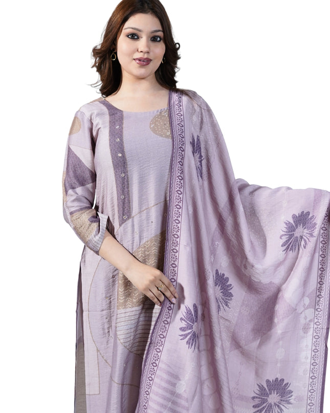 Cotton Print Kurti Set