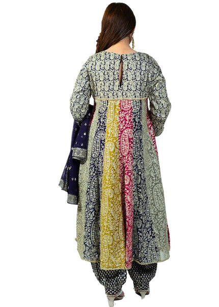 Papram Suit with Ari Work and Salwaar
