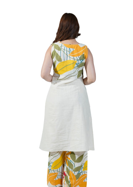 Cotton Printed Coord Set with Dupatta