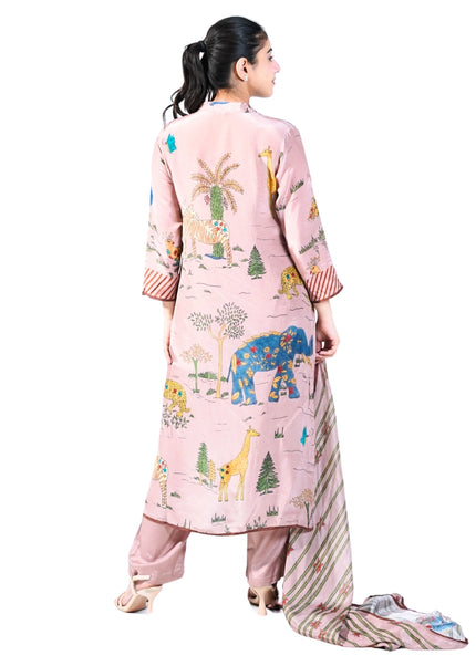 Cotton Embroided Kurta Set