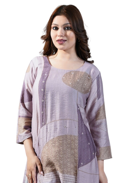 Cotton Print Kurti Set