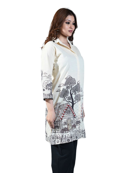 Printed Cotton Coord Set