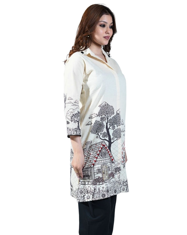 Printed Cotton Coord Set