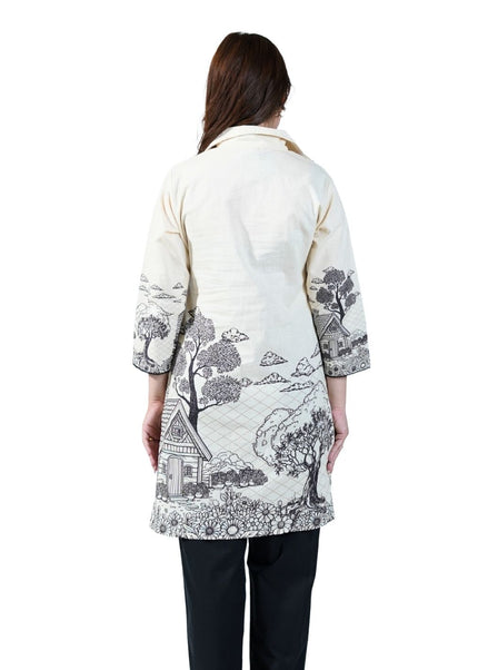 Printed Cotton Coord Set