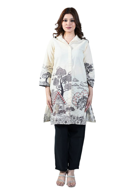 Printed Cotton Coord Set