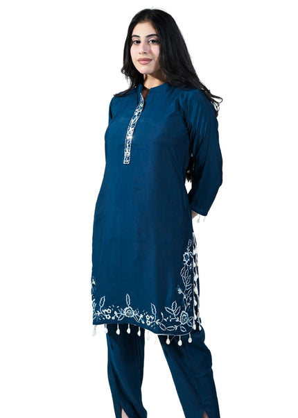 Thread Work Cotton Coord Set