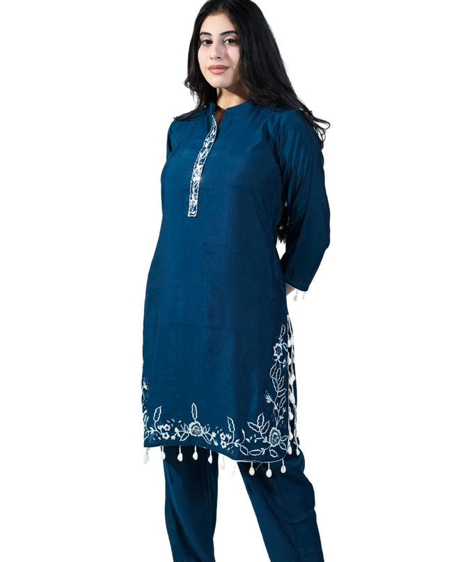 Thread Work Cotton Coord Set