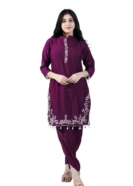 Thread Work Cotton Coord Set