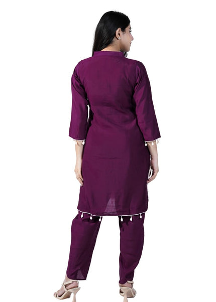 Thread Work Cotton Coord Set