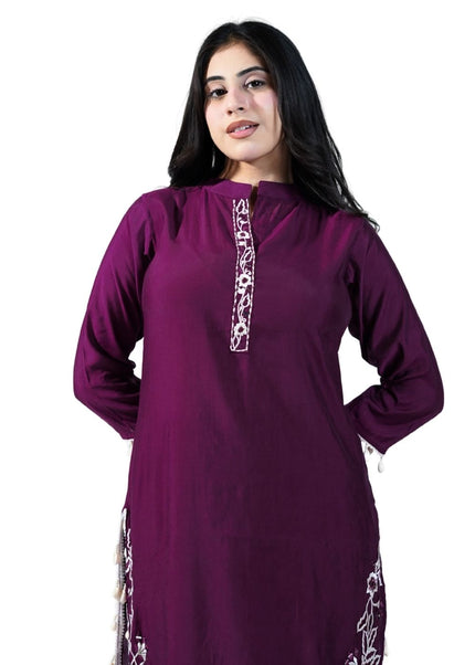 Thread Work Cotton Coord Set