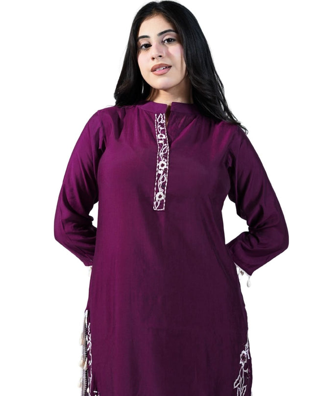 Thread Work Cotton Coord Set