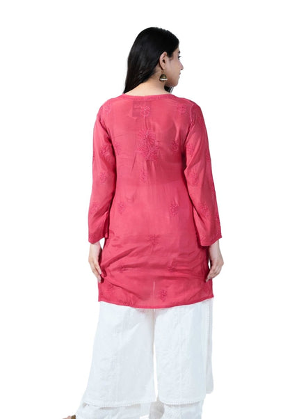 Georgette Lucknowi Kurti