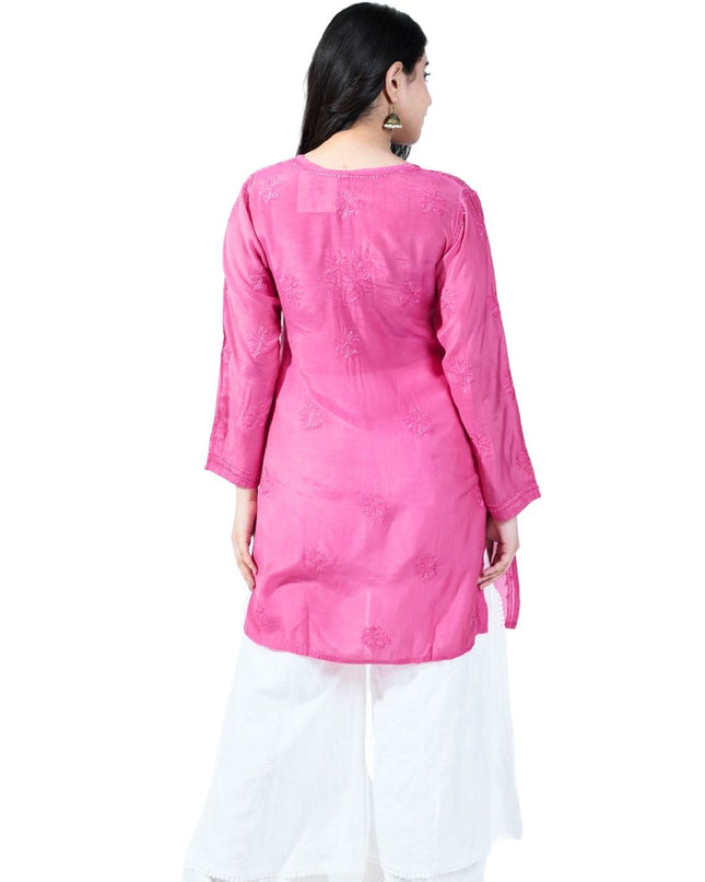 Cotton Muslin Lucknowi Kurti
