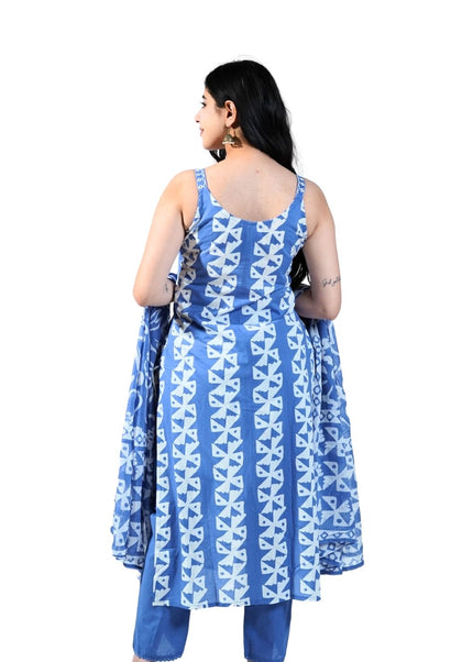 Cotton Printed Kurti Set