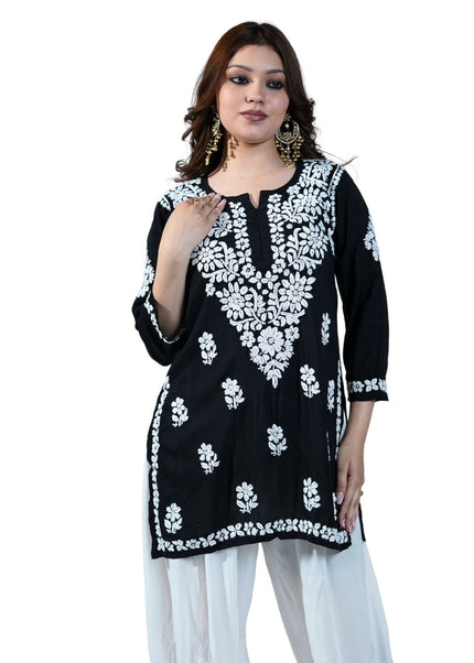 Georgette Lucknowi Kurti
