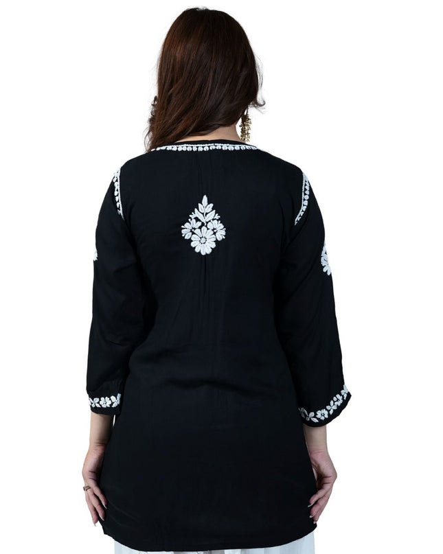 Georgette Lucknowi Kurti