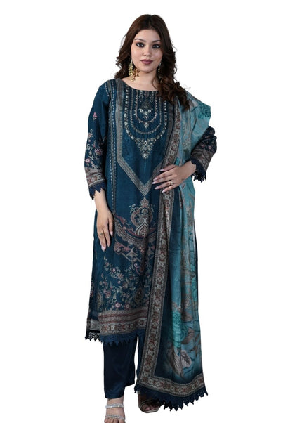 Chanderi Printing Kurta Set