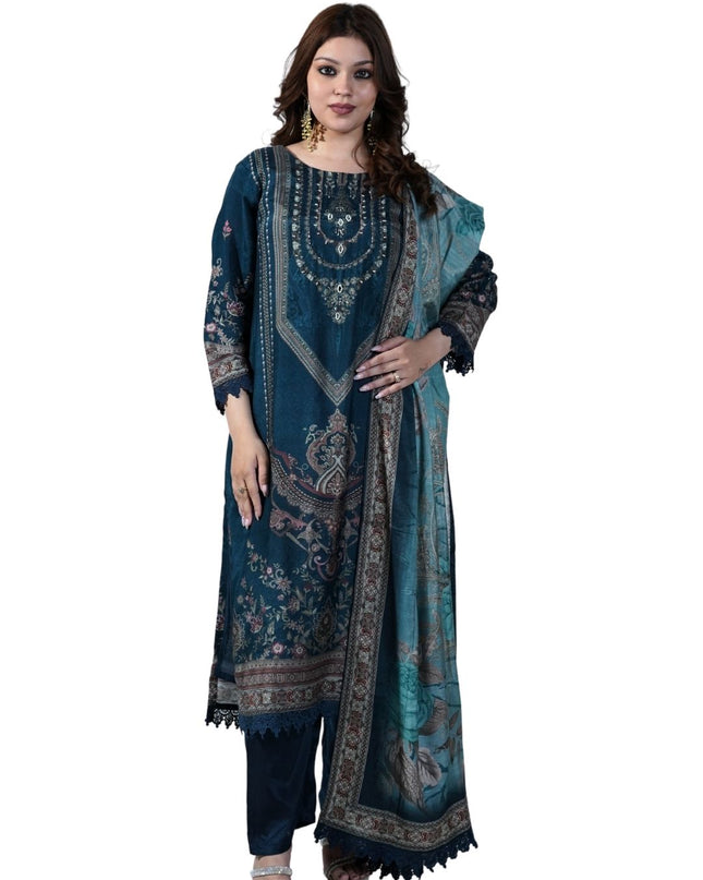 Chanderi Printing Kurta Set