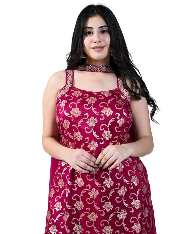 Banarasi Fabric Sharara Set