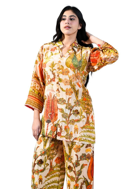 Crepe Printed Coord Set