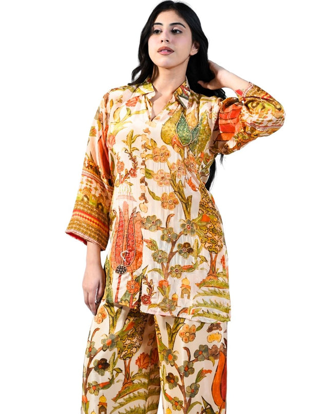 Crepe Printed Coord Set