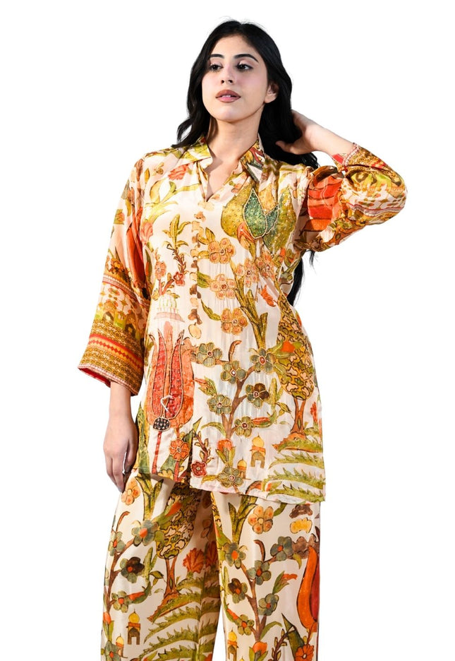 Crepe Printed Coord Set