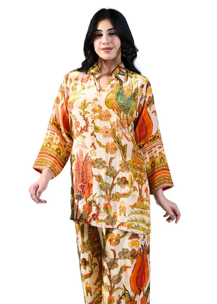 Crepe Printed Coord Set