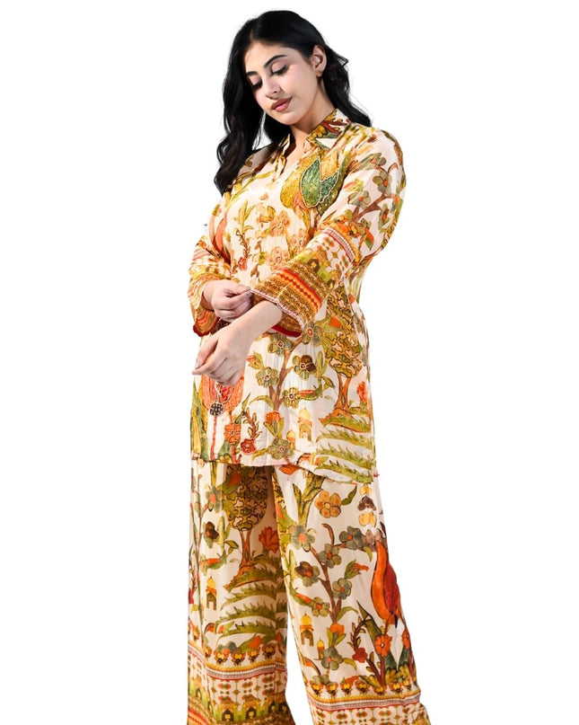 Crepe Printed Coord Set