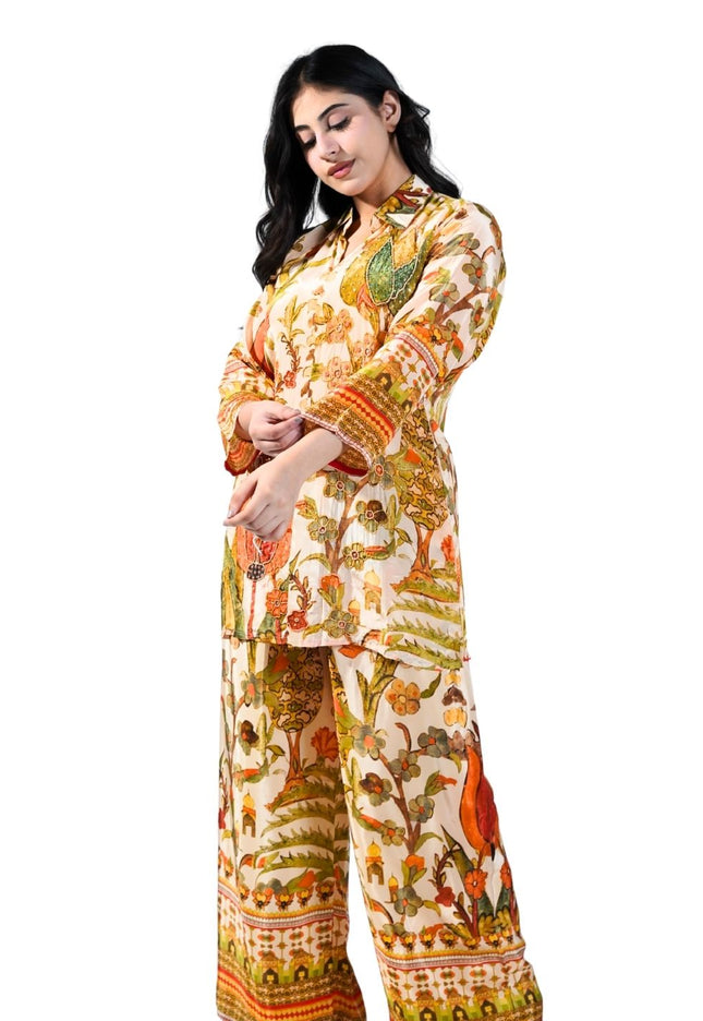 Crepe Printed Coord Set