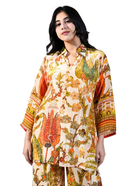 Crepe Printed Coord Set