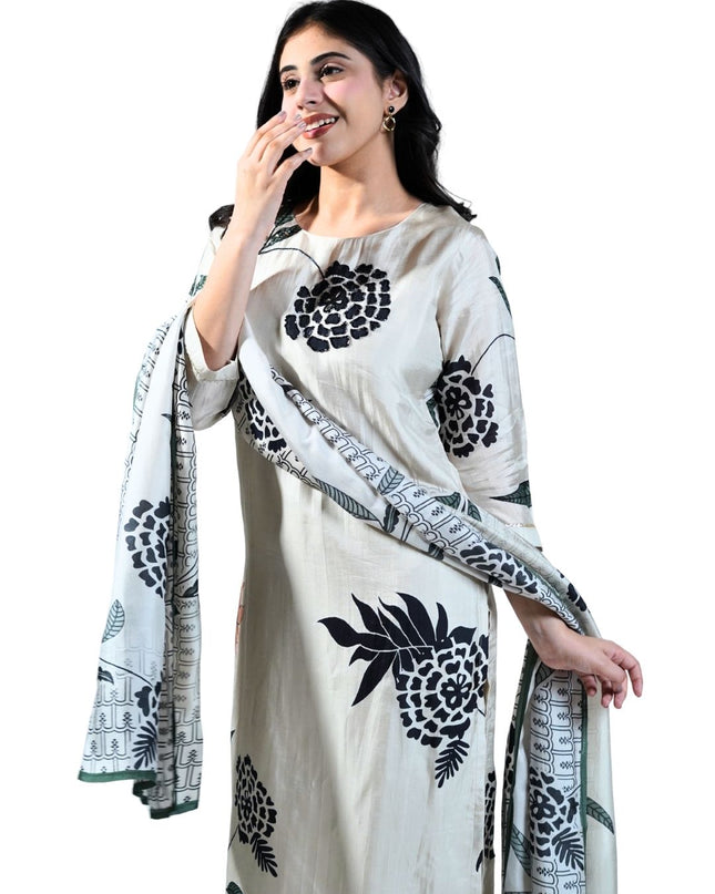 Cotton Muslin Printed Kurta Set