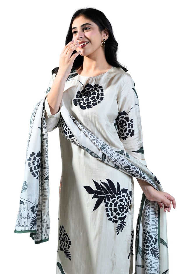 Cotton Muslin Printed Kurta Set