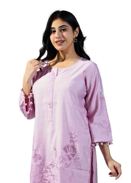 Cotton Thread Aplic Work Coord Set