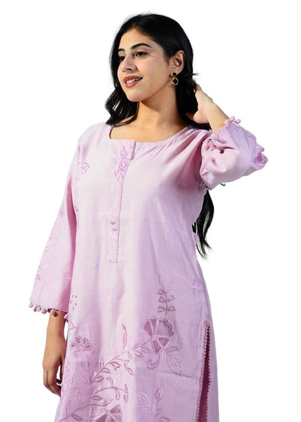 Cotton Thread Aplic Work Coord Set