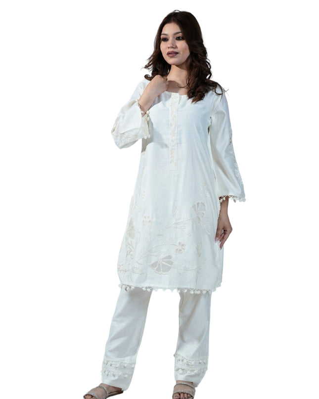 Cotton Thread Aplic Work Coord Set