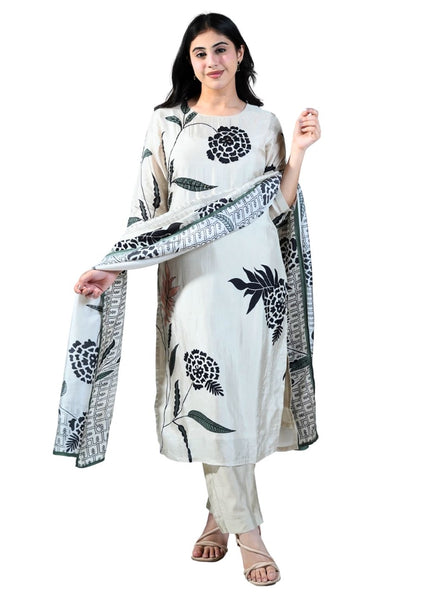 Cotton Muslin Printed Kurta Set