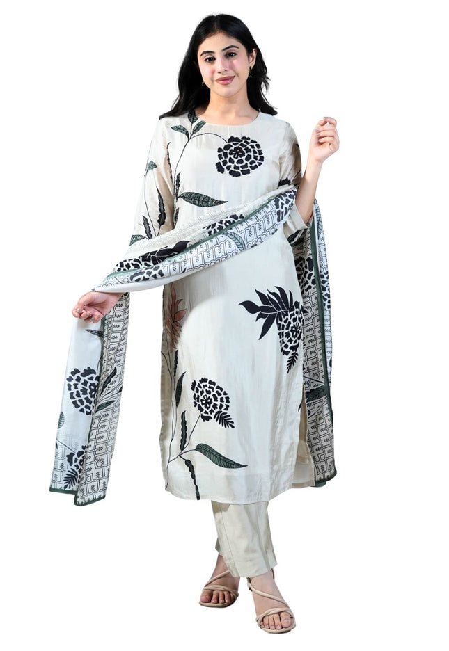 Cotton Muslin Printed Kurta Set