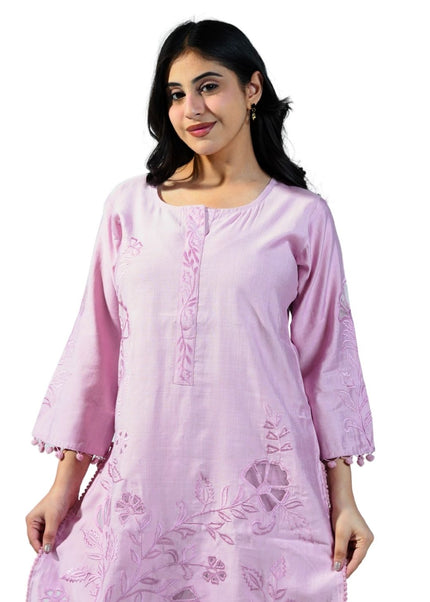 Cotton Thread Aplic Work Coord Set