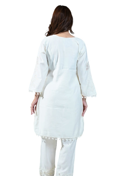 Cotton Thread Aplic Work Coord Set