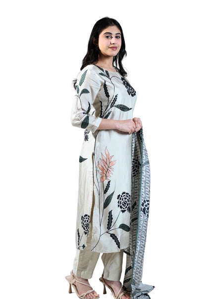 Cotton Muslin Printed Kurta Set