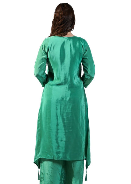 Nulky Work Embroided Muslin Fabric Coord Set