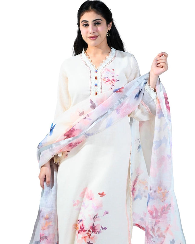 Linen Cotton Printed Set