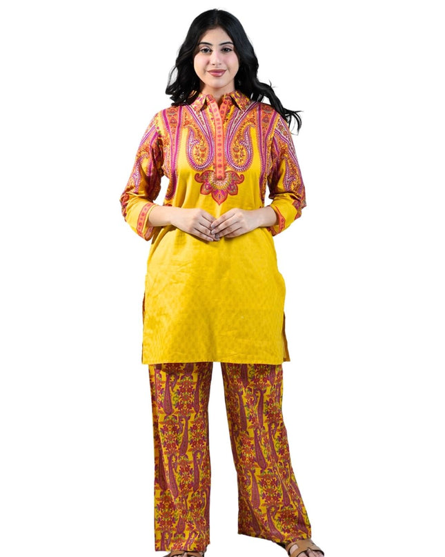 Printed Cotton Coord set