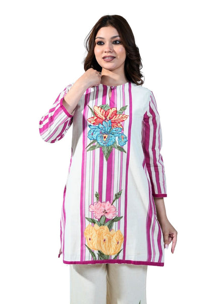 Printed Cotton Fabric Coord Set