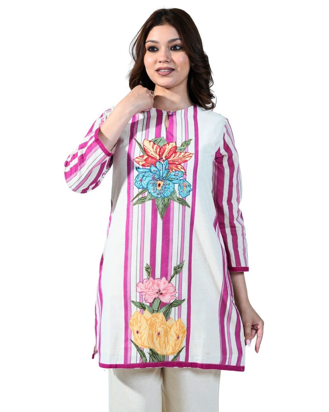 Printed Cotton Fabric Coord Set